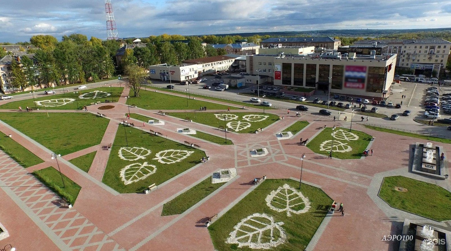 Площади города Березники Пермский край