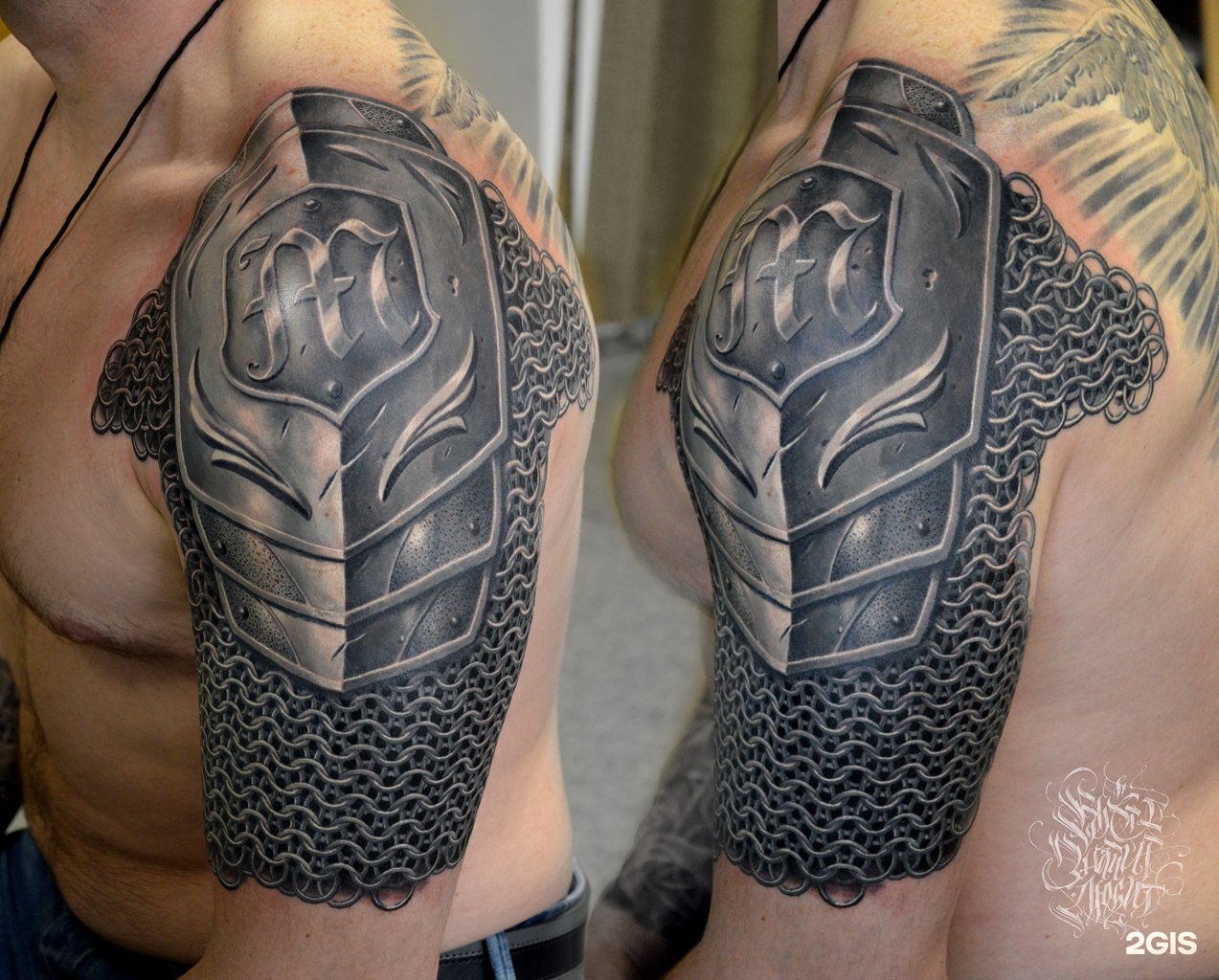 Татуировка на плече в Краснодаре