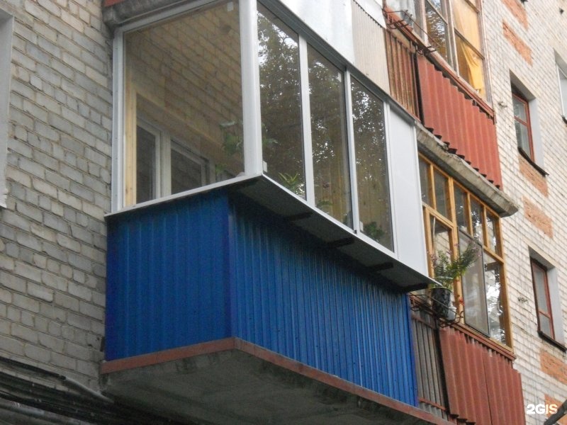 Остекление хрущевских балконов пластиковыми окнами фото..