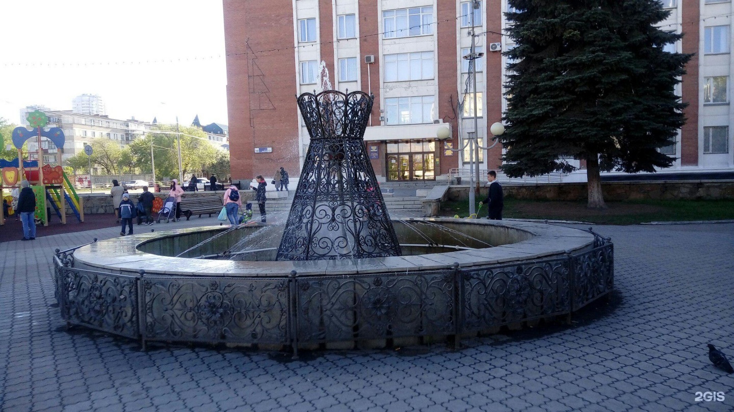 Воровского фонтан Челябинск