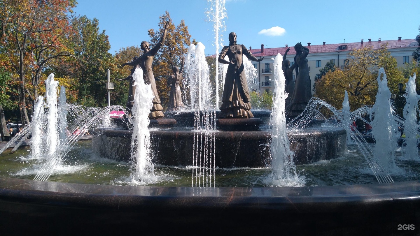 Семь красавиц фонтан Уфа