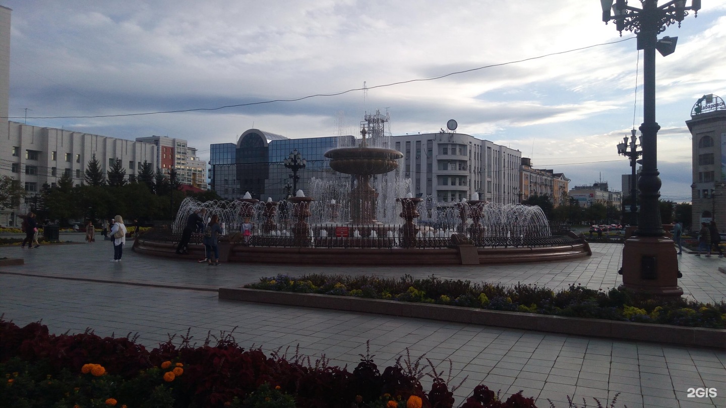 Центральная площадь Хабаровска