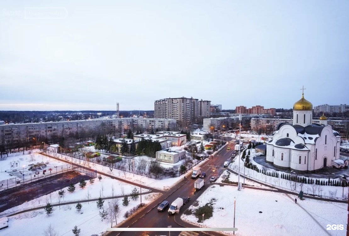 Храм в лесном городке одинцовского