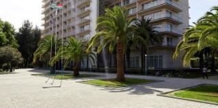 Пицунда: Отель Литфонд