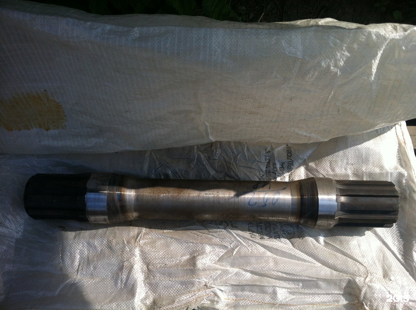 Полуось колесная 225. 02. 02. Припоечная гильза raychem. 63 00 05.