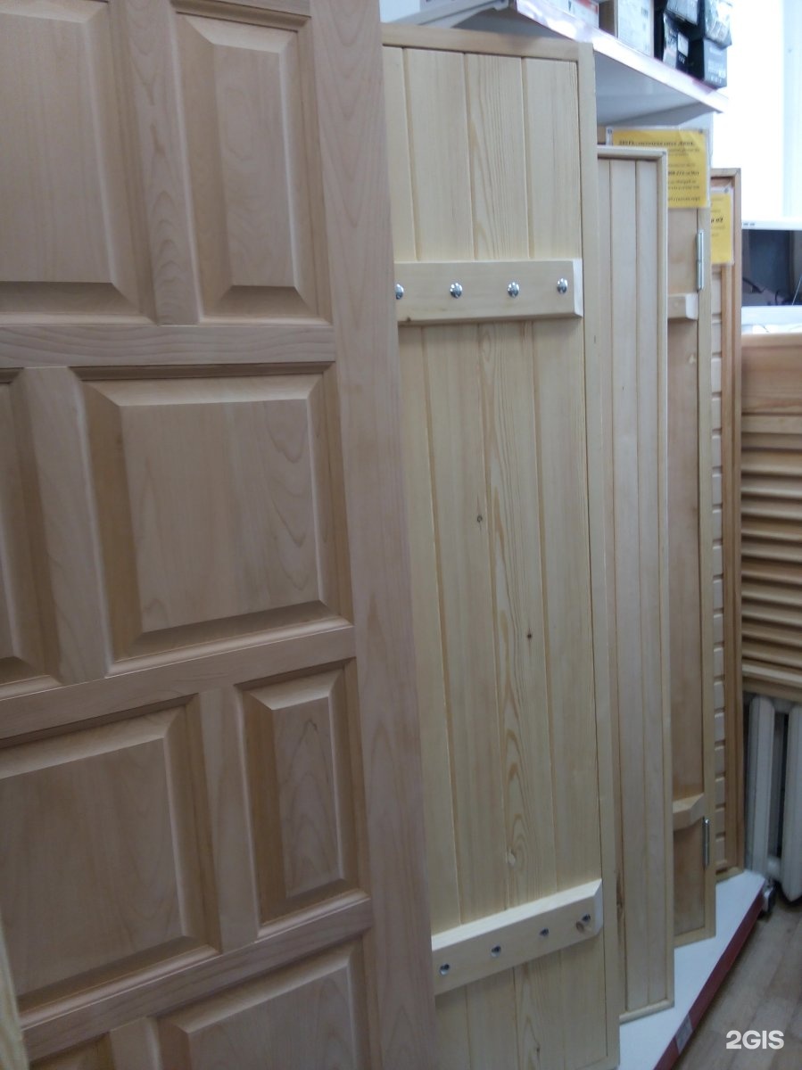 Дверь наборная деревянная