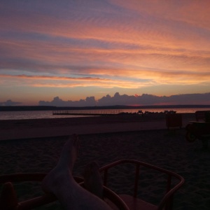 Фото от владельца КамГЭС, пляж