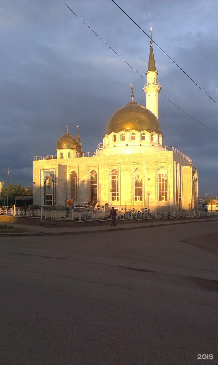 Городская мечеть. Центральная мечеть Актобе. Новая мечеть в Ақтөбе.