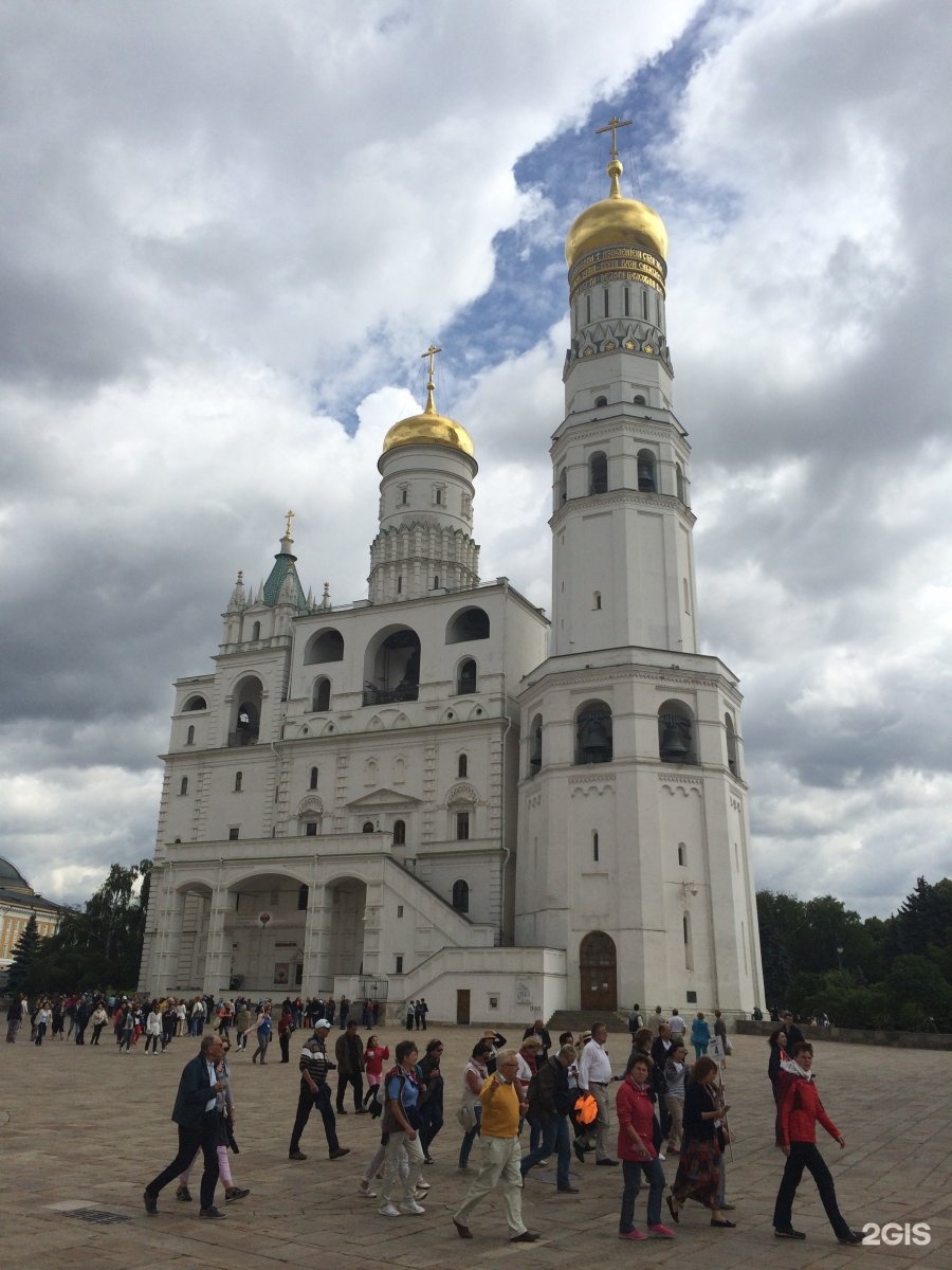 Колокольня Ивана Великого Московского Кремля внутри