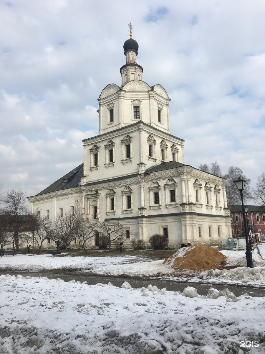 Андроньевская площадь 10 спасо андроников монастырь