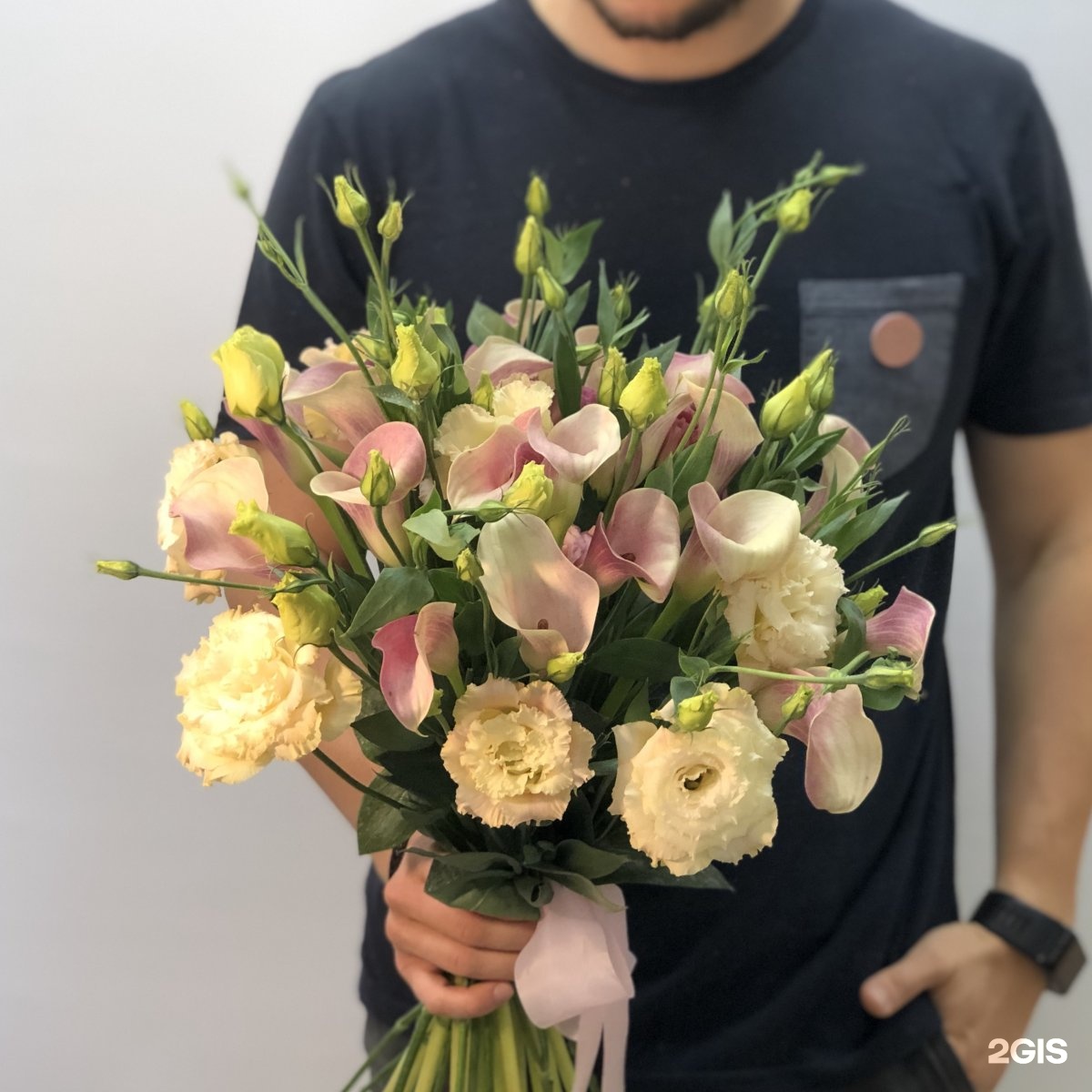 Эустома сочетание с другими цветами FiftyFlowers.ru, интернет-магазин, Болдина, 96, Тула - 2ГИС
