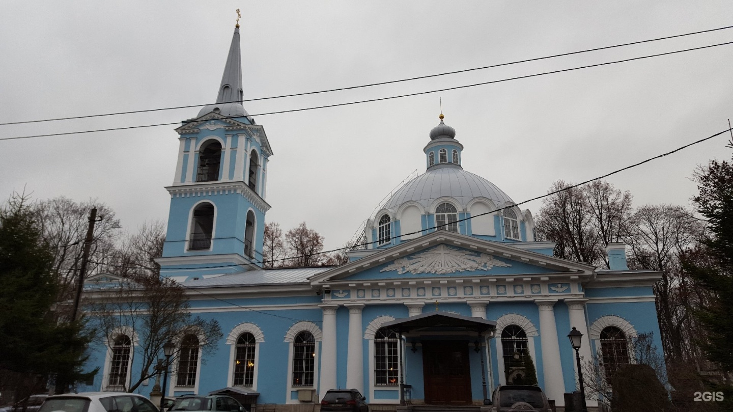 храм на смоленском кладбище в санкт петербурге