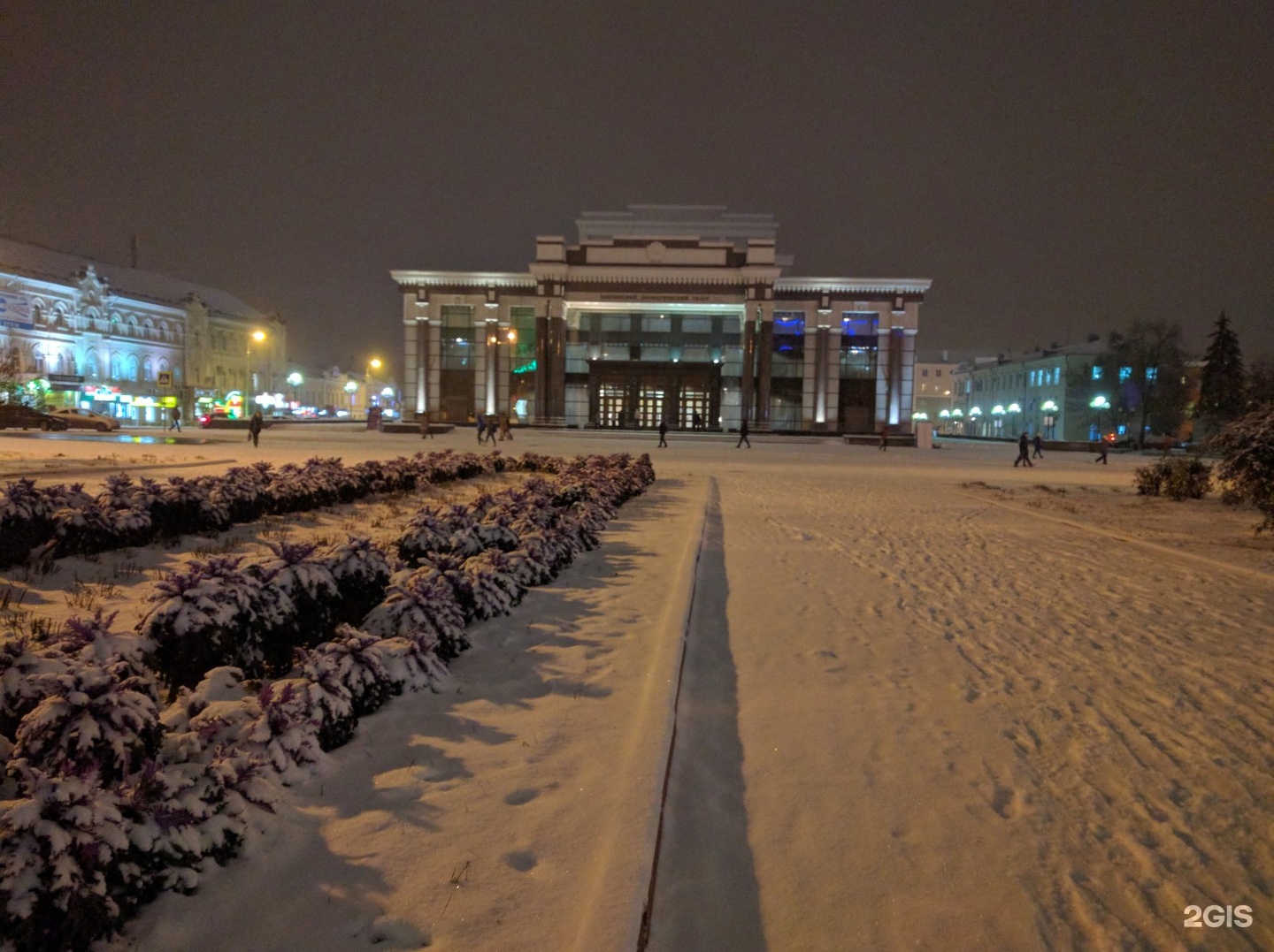 Пензенский драматический театр зима