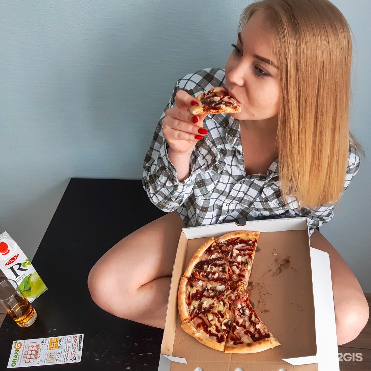 фотосессия с пиццей девушка фото 102