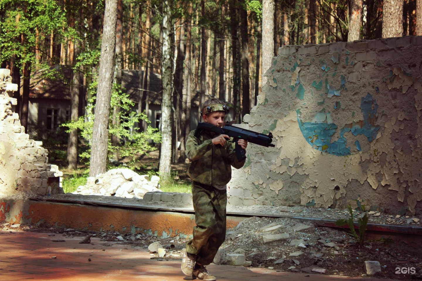 Военно спортивная тактической игры за родину.