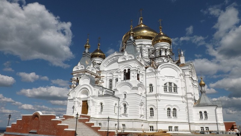 Белый монастырь. Белая гора Архангельск.