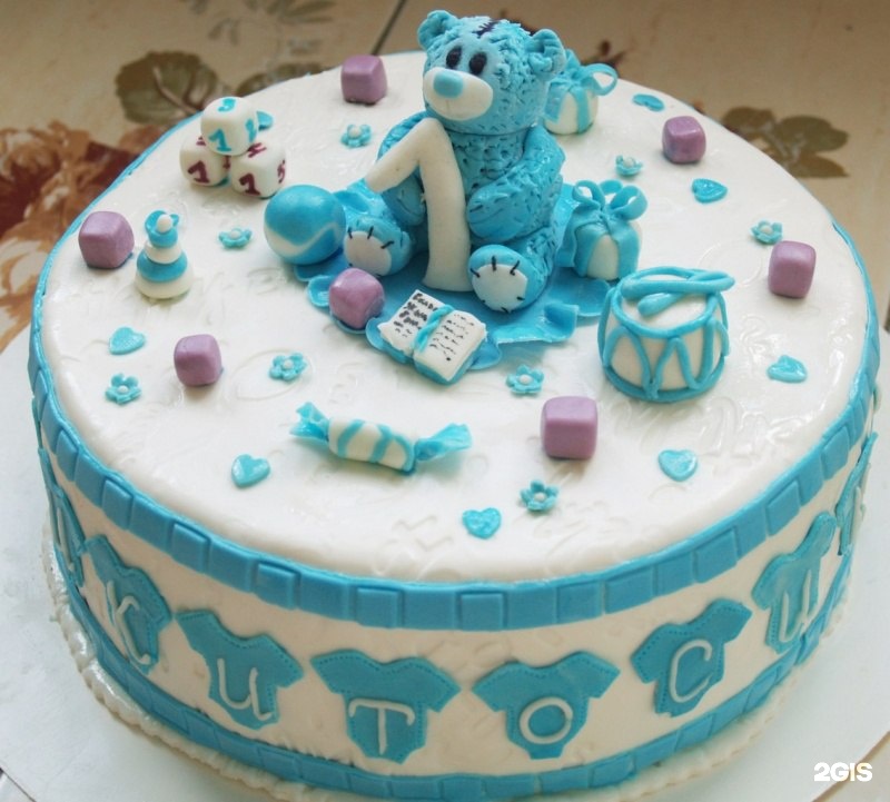 Торт на день рождения на 2 года мальчику фото