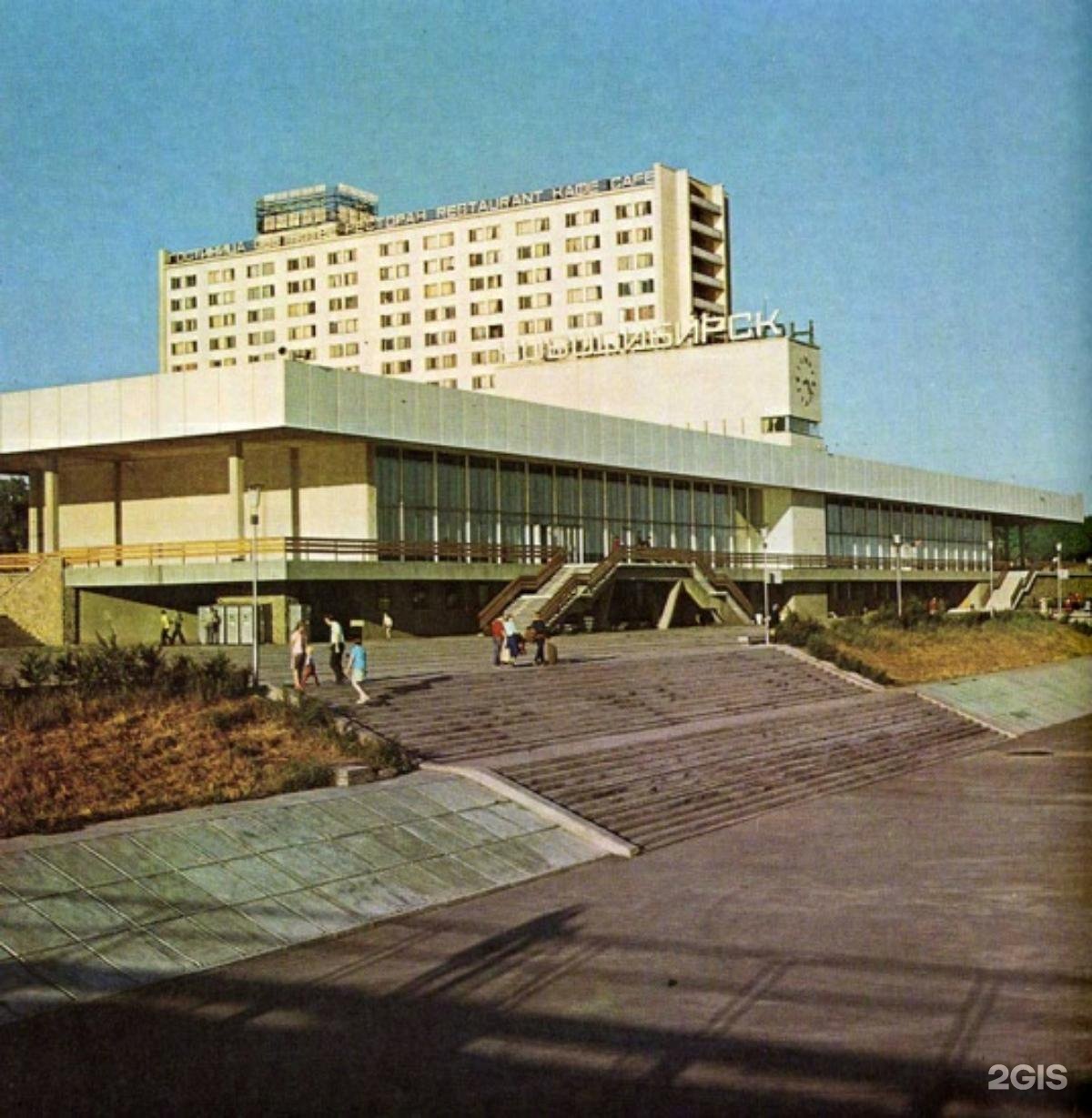 Речной вокзал Новосибирск 90е годы