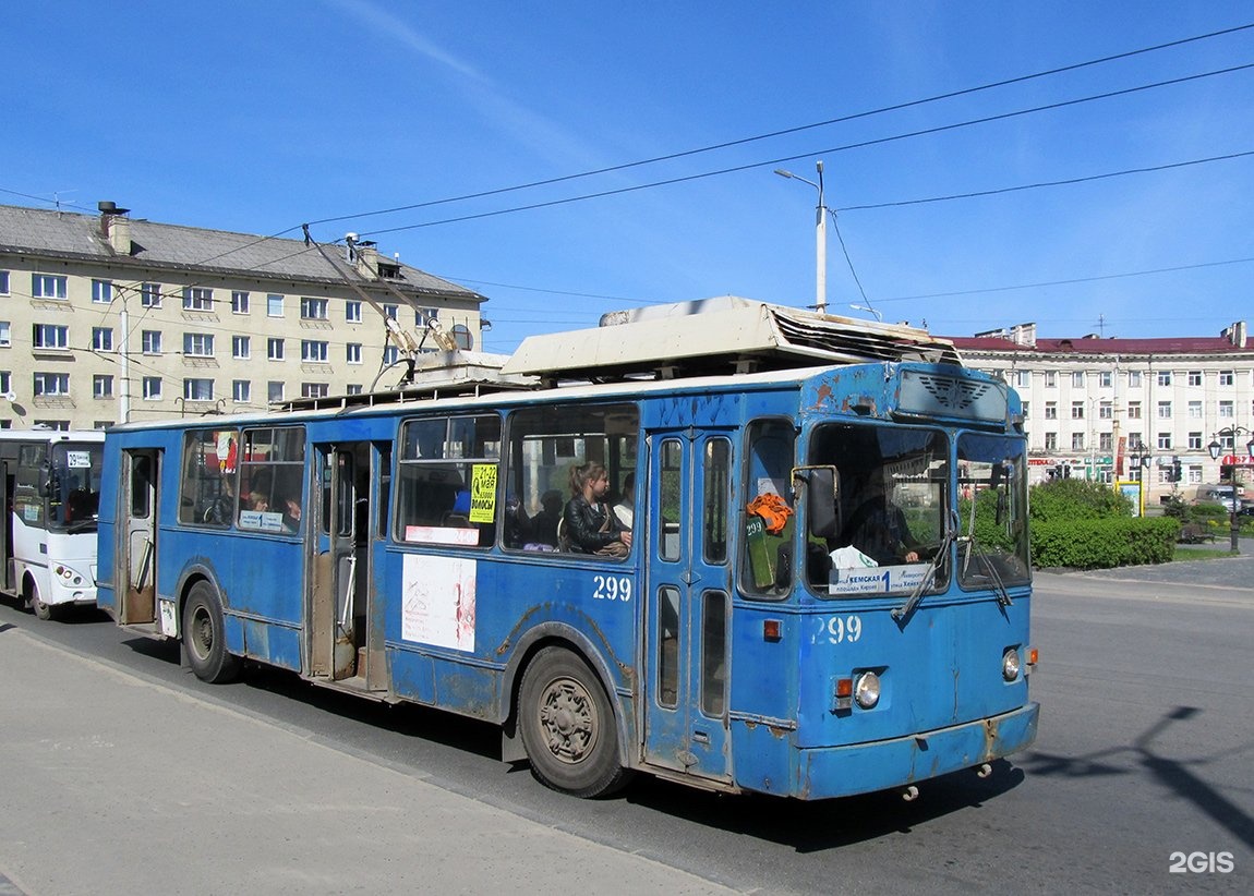 Троллейбусы петрозаводск карта