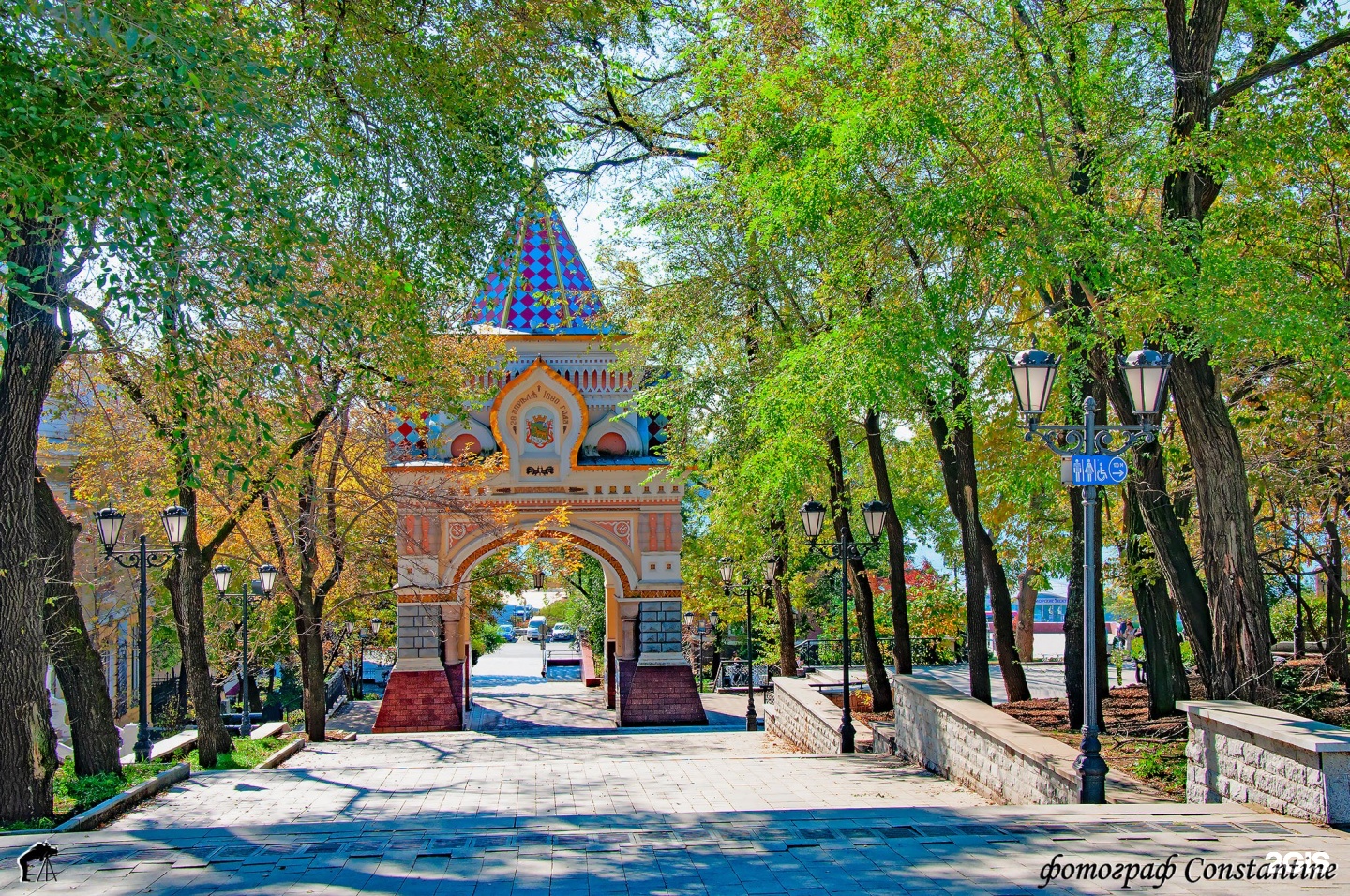 Адмиральский сквер во владивостоке фото