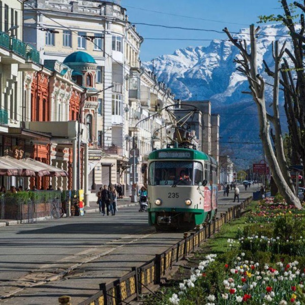 Владикавказ фото с трамваем