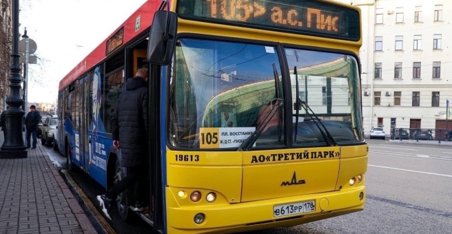 Автобус 105, Санкт-Петербург: маршрут и …