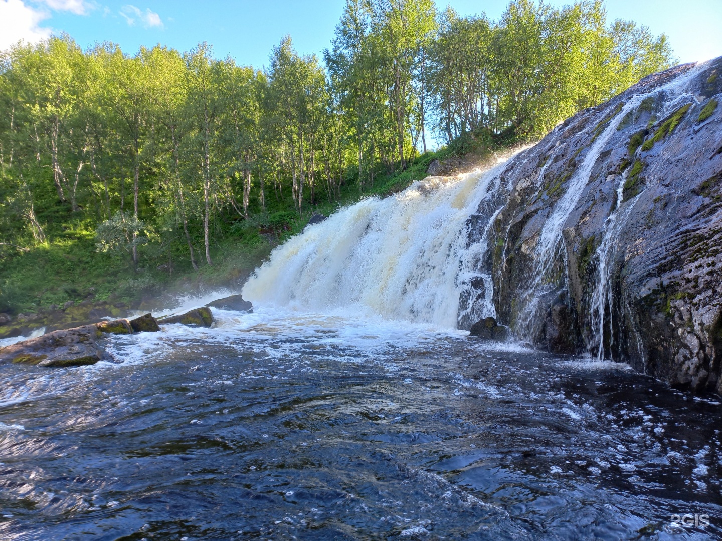 Лавна водопад мурманская область