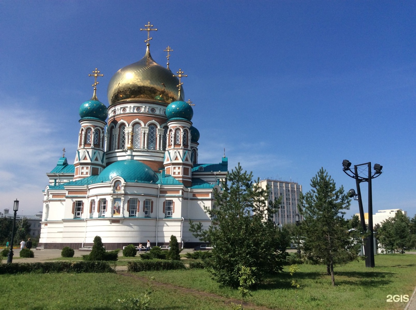 Соборная площадь Омск