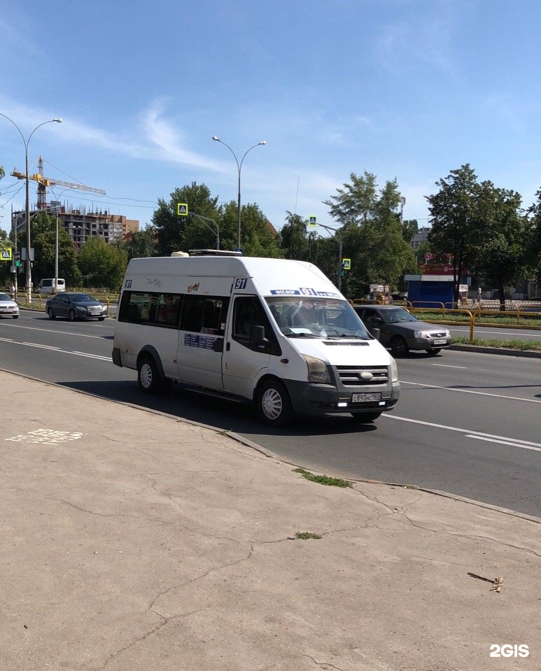 91 маршрутка ульяновск схема движения