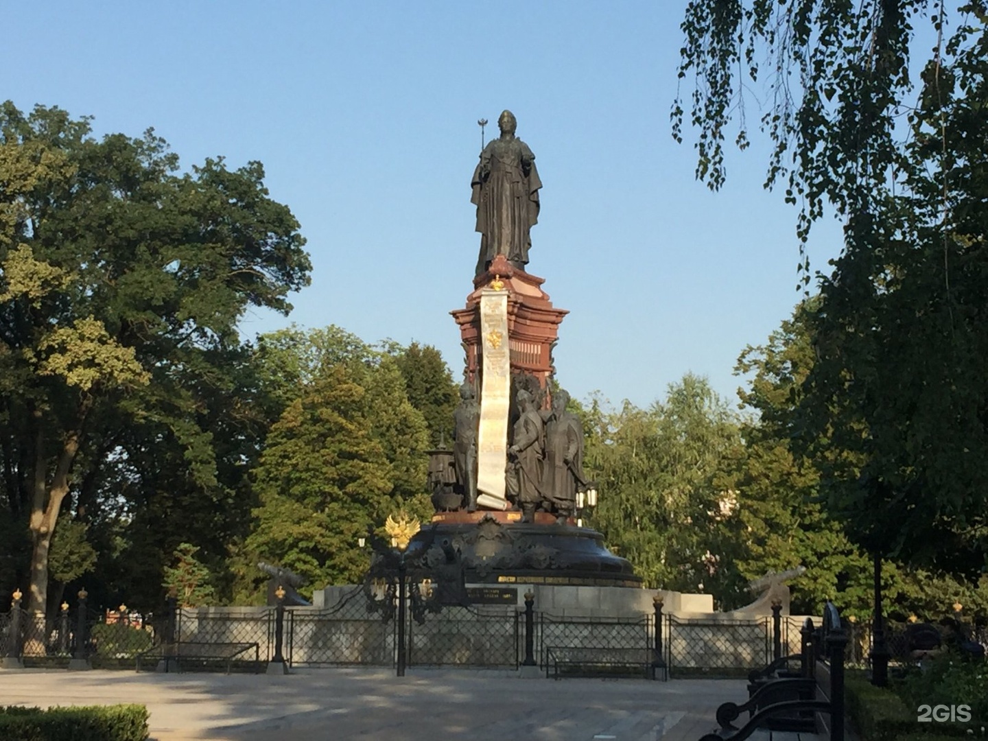 Памятник Екатерине 2 В Краснодаре Фото