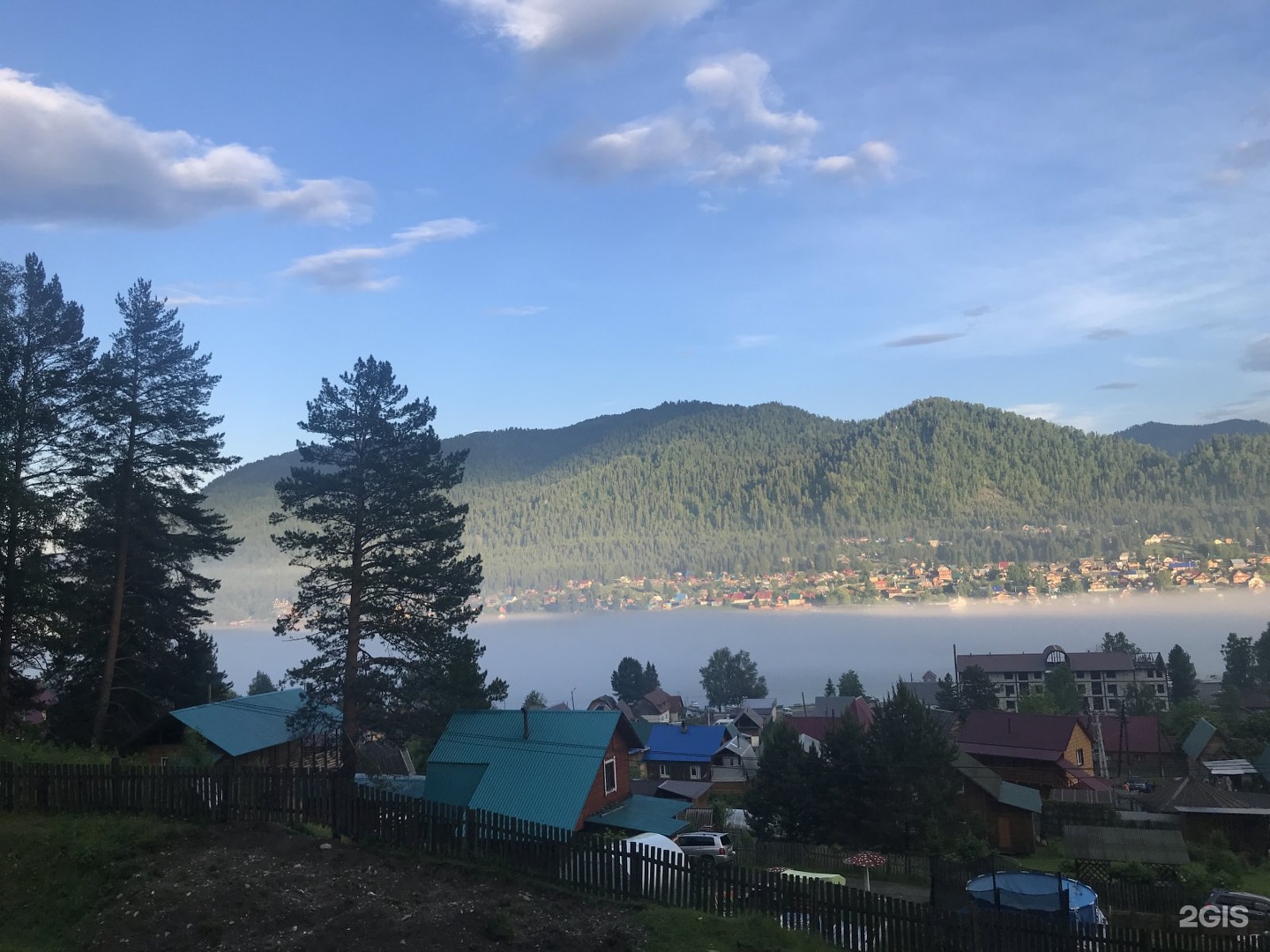 Село Иогач Телецкое озеро горный Алтай