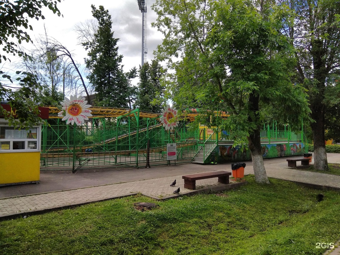 павловский посад городской парк старые