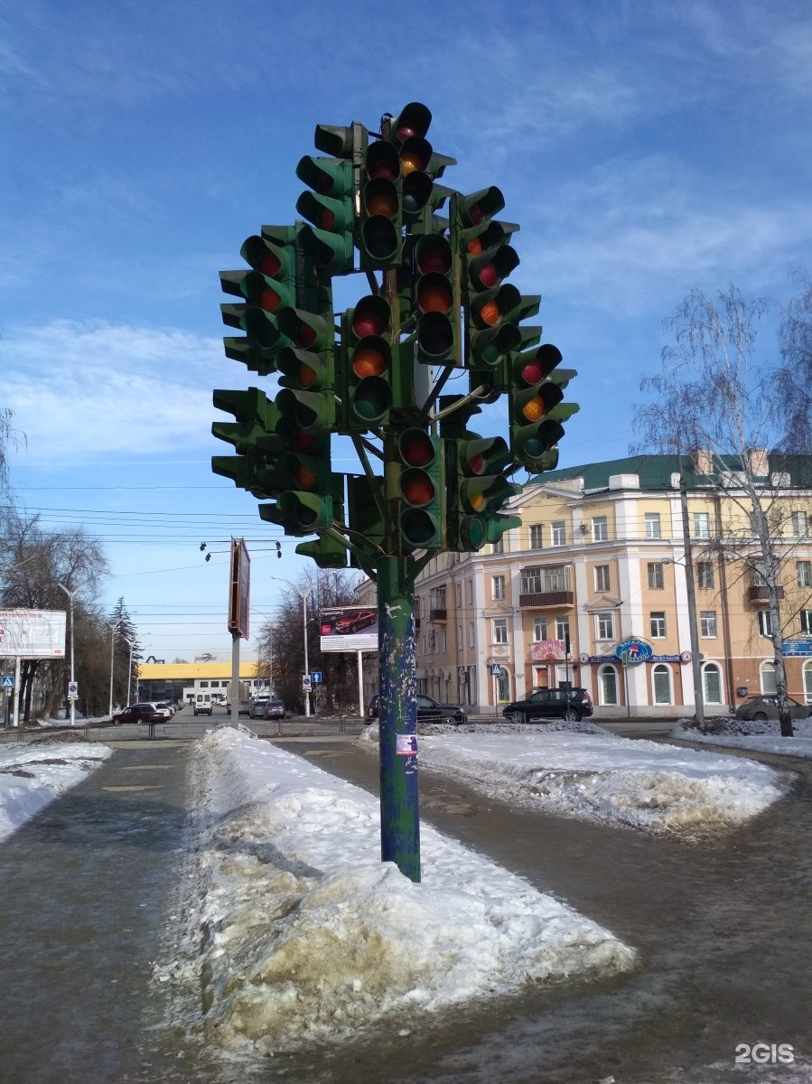 памятник светофору в лондоне