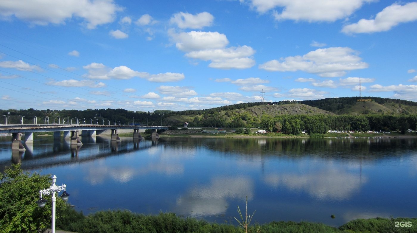 Река Томь Кемеровская
