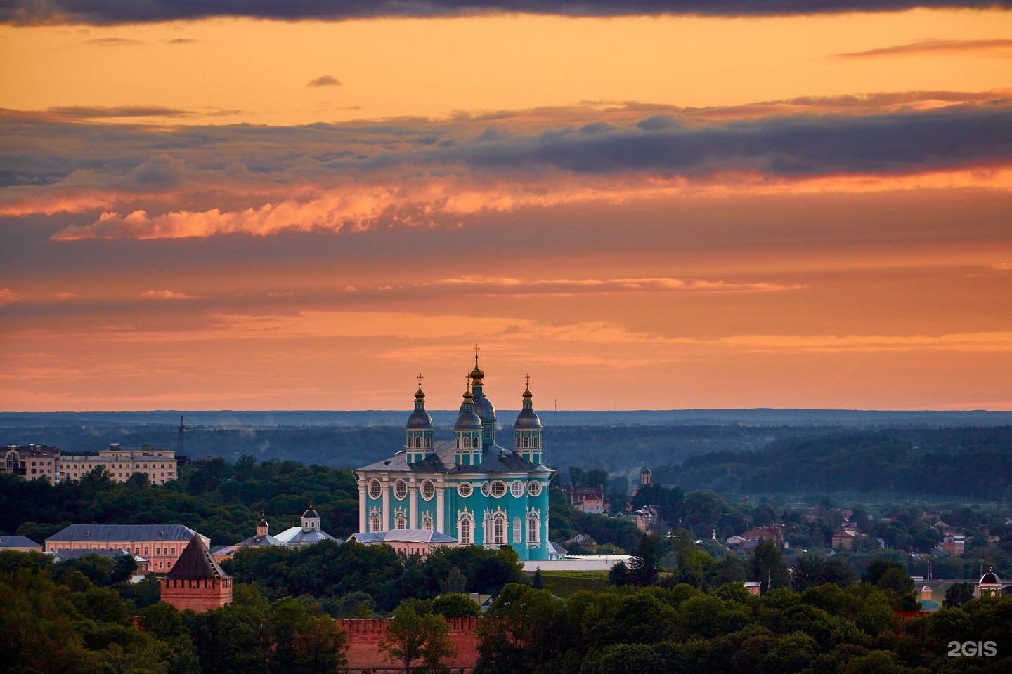 Успенский собор Смоленск панорама