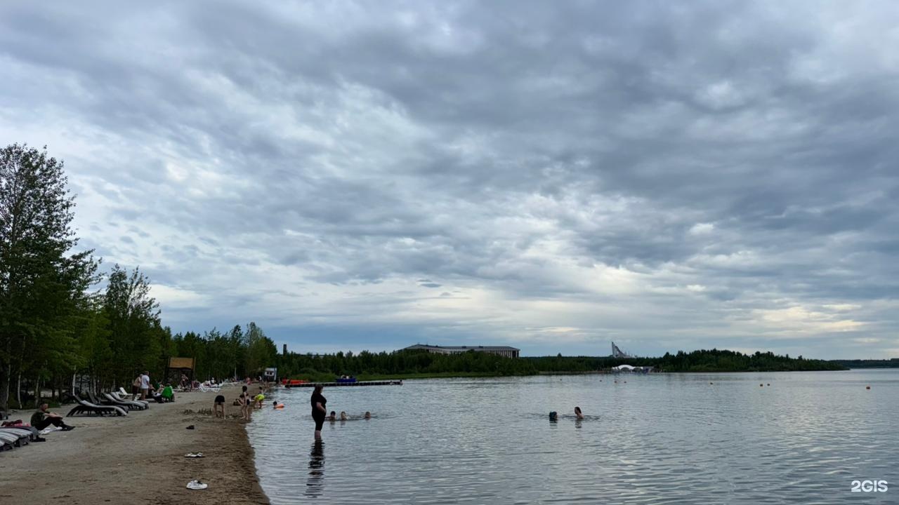 Баня на пляже