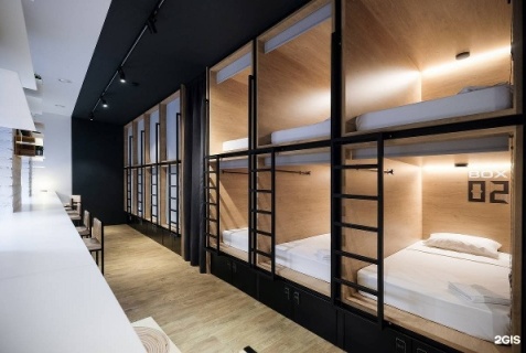 Санкт-Петербург: Капсульные отели Inbox capsule hotel