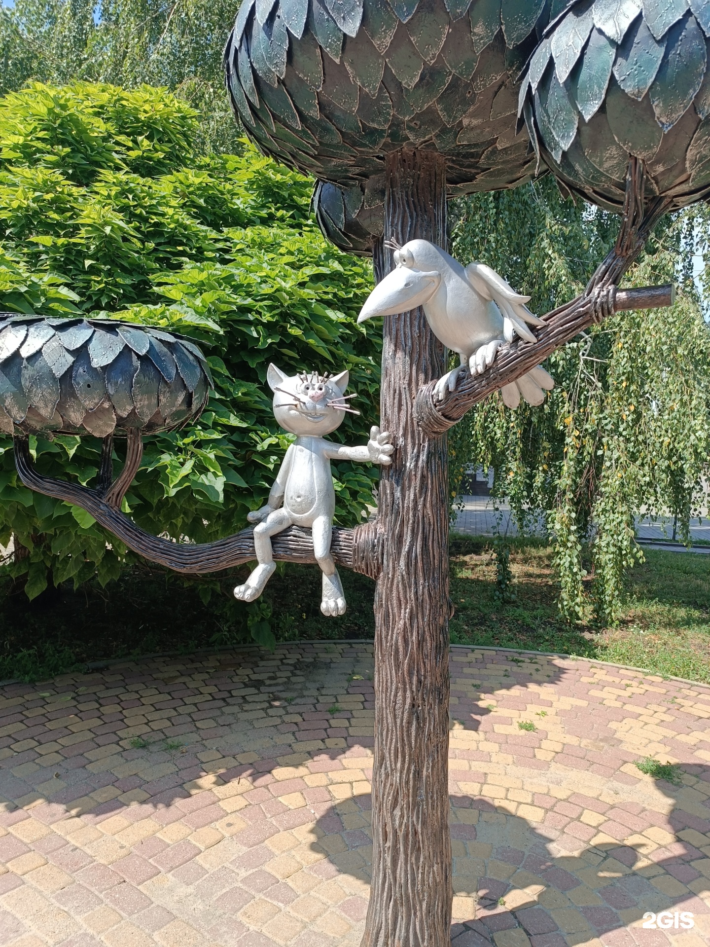 Скульптура "Котёнок с ул. Лизюкова". Фото 2gis.