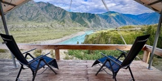 Кош-Агачский район: Глэмпинг Выше гор Курай