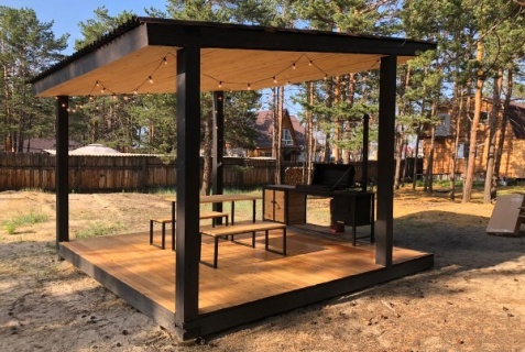 Хужир: Коттедж Forest home