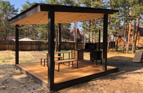 пос. Хужир: Коттедж Forest home