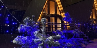 Светлое: Глэмпинг Рай в шалаше