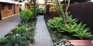 Лазаревское: Гостевой дом Хурма и Мимоза