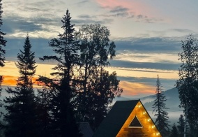 Коттедж A-Frame All_in_Gesh в Шерегеше